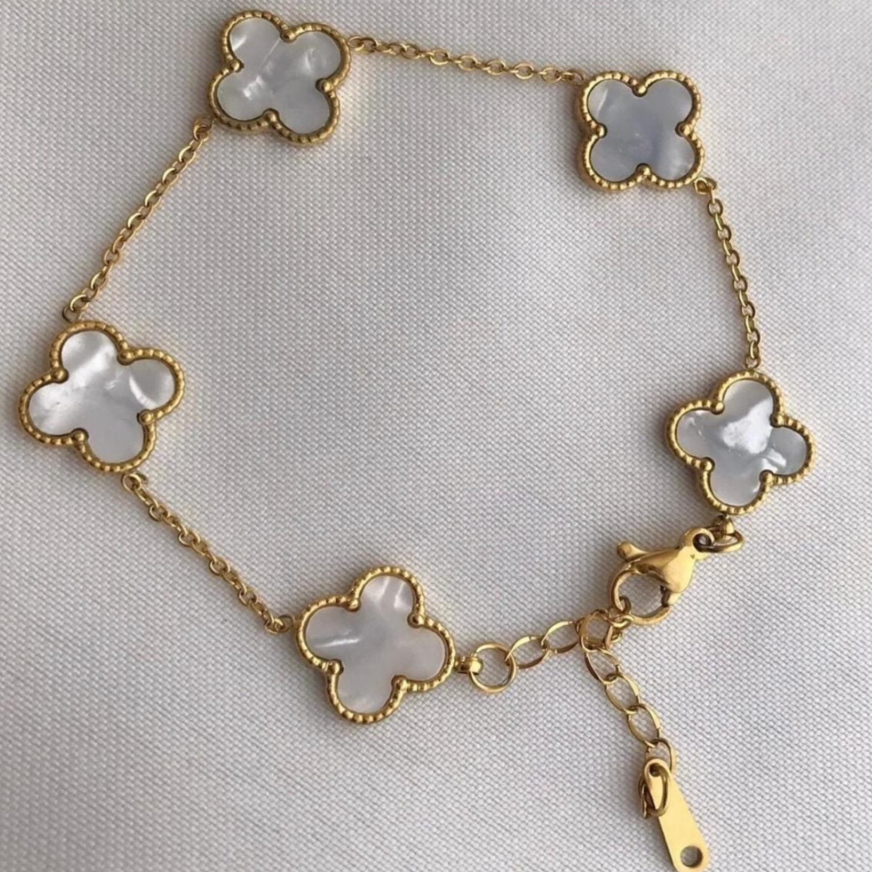 Lucky Charm Bracelet Gold Color