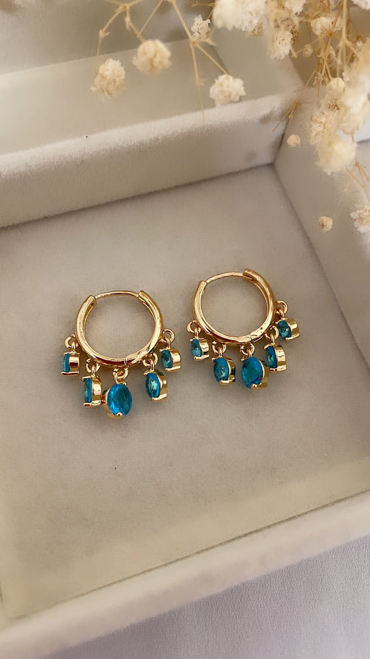 Shakira Earrings Blue