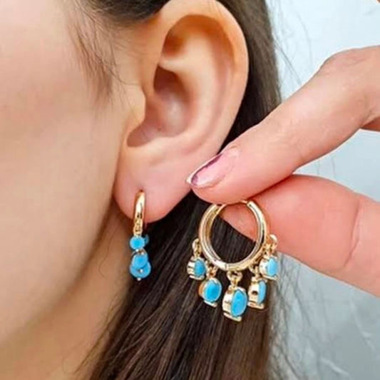 Shakira Earrings Turquoise