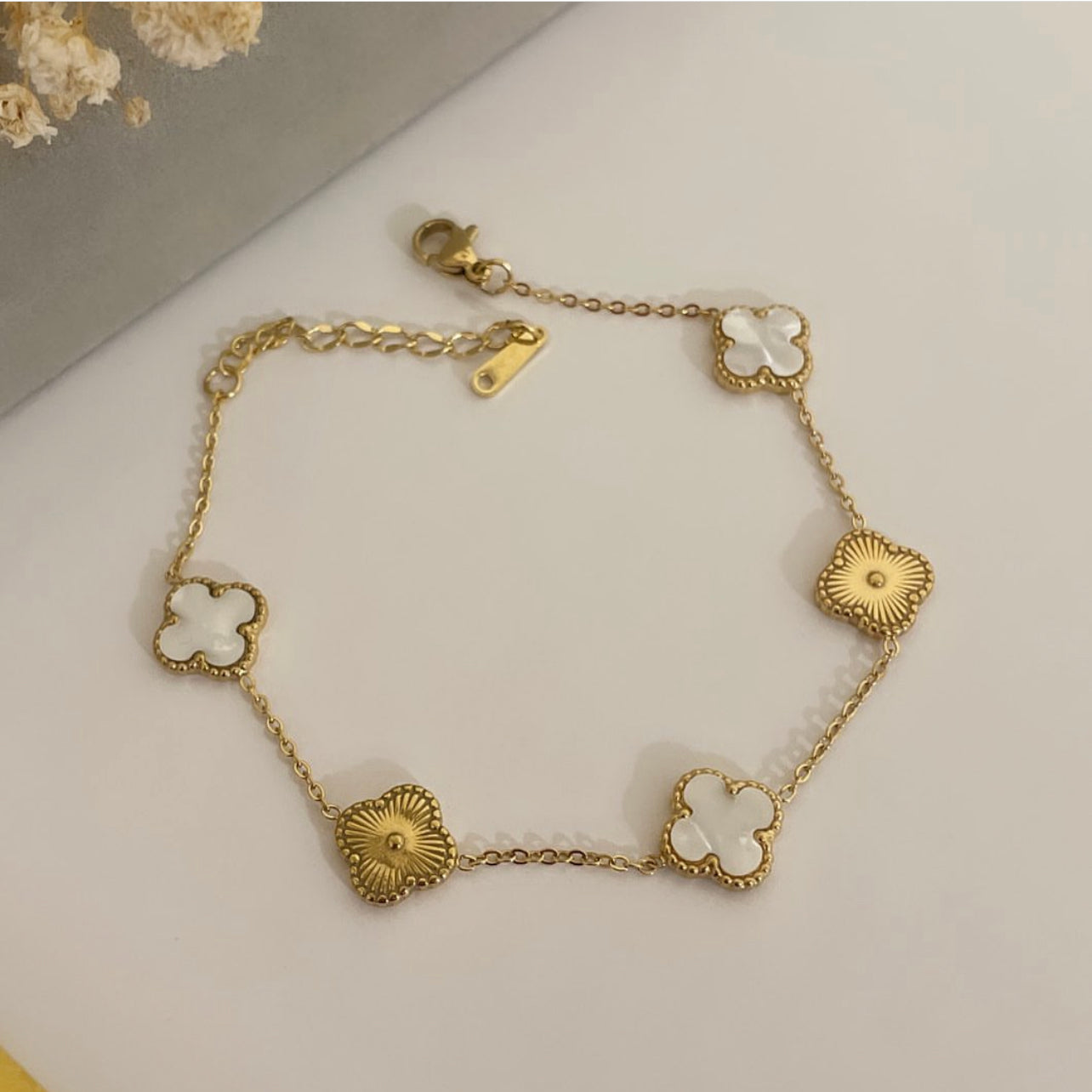 Lucky Charm Bracelet Gold Color